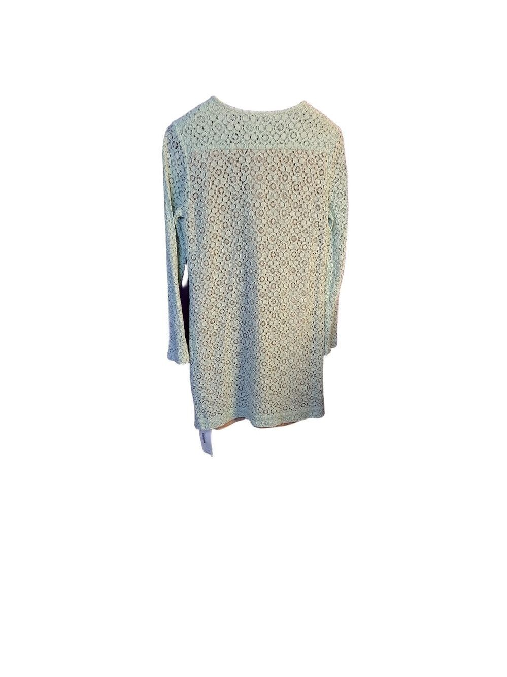 Victoria Beckham Mint Green Lace Dress. Size Medium - Picture 6 of 6